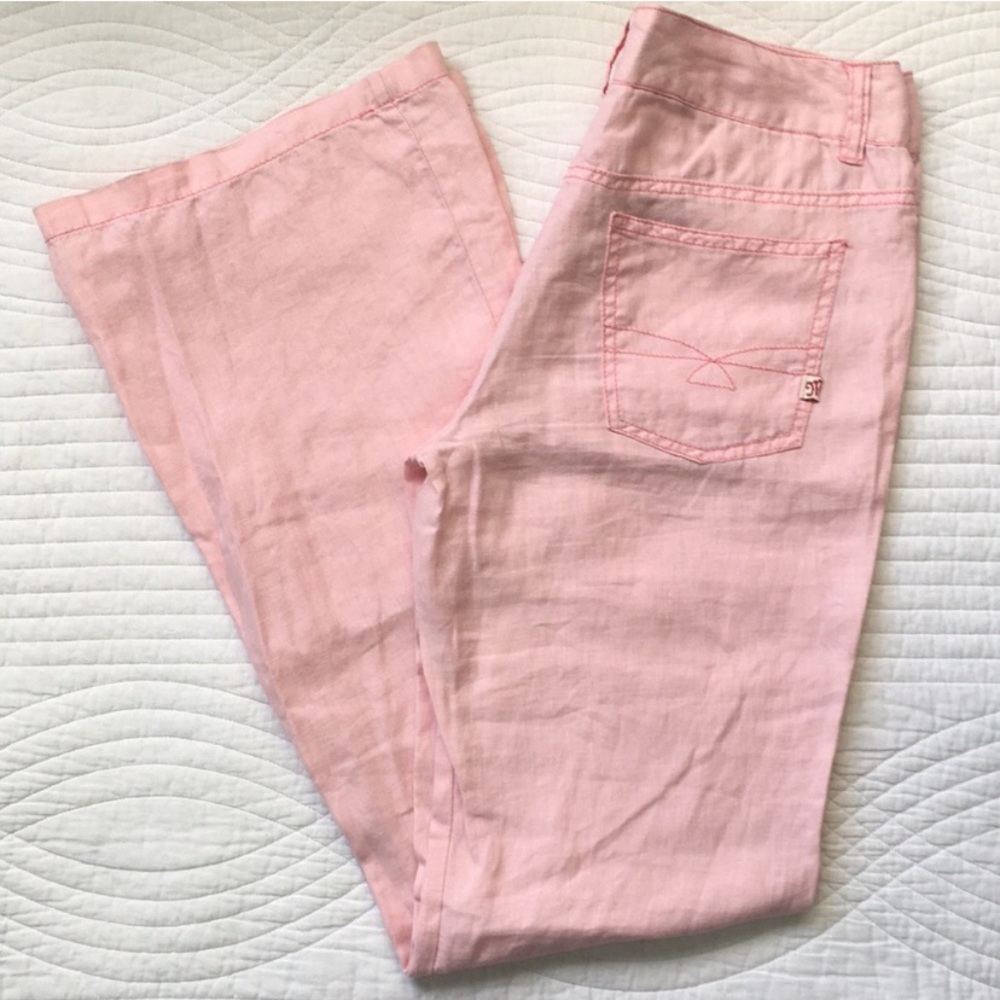 HP🌸Miss Me Wide Legs Linen Pants Small 28